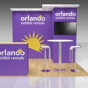 10×10 Orlando Exhibit Rental Kit