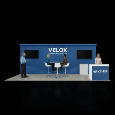 10x20 Custom Global Exhibit Rentals
